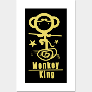 Monkey King - Yellow Posters and Art